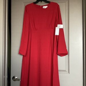 NORDSTROM RACK Everyday Long Sleeve Midi Dress, size XX-Large